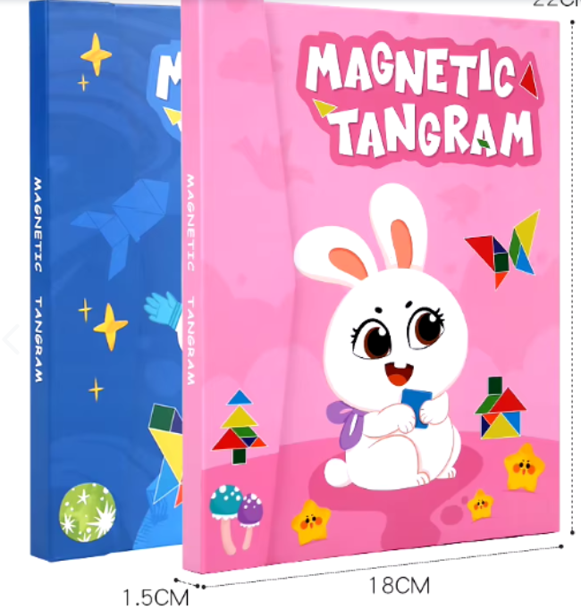LIBRO MONTESSORI IMANTADO ROMPECABEZAS