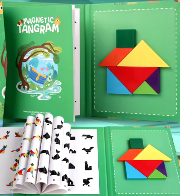 LIBRO MONTESSORI IMANTADO ROMPECABEZAS