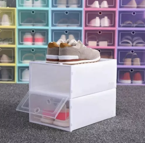 Caja de Zapatos Apilable Plegable